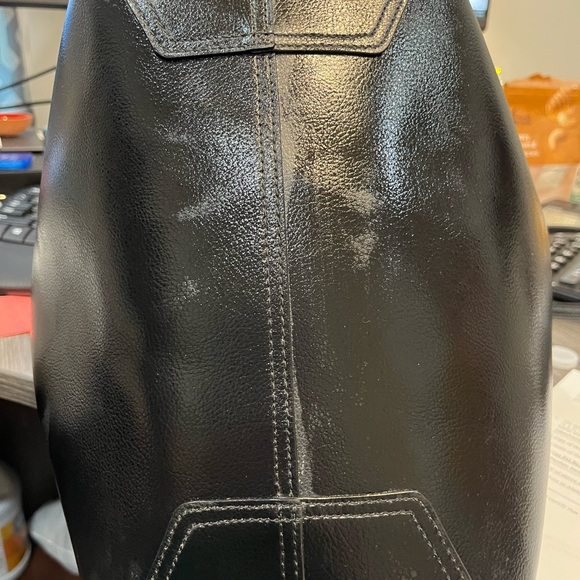 Brand New Reversible Kate Spade Tote used once beautiful Taupe and Black - Picture 3 of 10